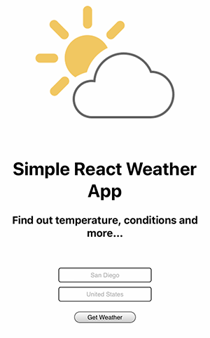 React app image